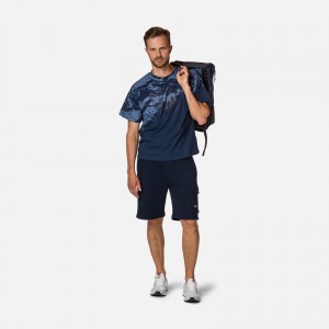 Rossignol Bomull Comfortable Shorts Mørke Marineblå | DKRQYM741