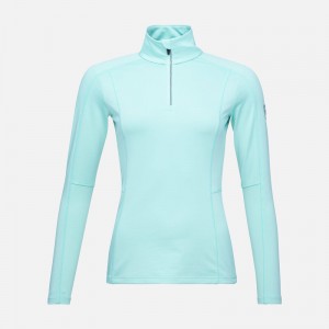 Rossignol Classique 1/2 Zip Layer Aqua 750 | FKXYAU628