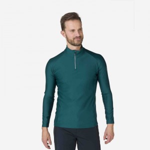 Rossignol Classique Half-zip Baselayer Top Deepteal 72c | FVBRPX695