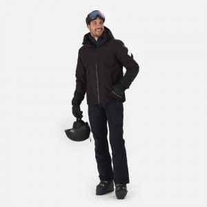 Rossignol Controle Ski Jacket Svarte | ZRPKIO418