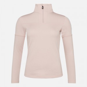 Rossignol Experience Half-zip Top Powderpink 337 | JGAKWV173