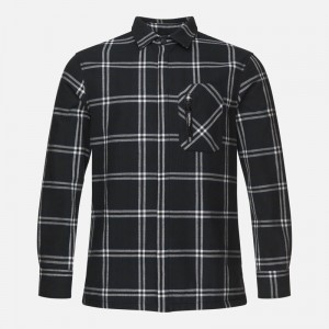 Rossignol Flannel Shirt Svarte | ZCPKOE803