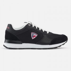 Rossignol Heritage Black Sneakers Svarte | EVOQHT572