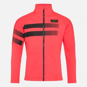 Rossignol Hero Clim Fleece Jacket Neonred 316 | RCHQSN854