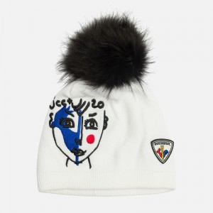 Rossignol Jcc Missy Beanie Hvite | EDWKYO183