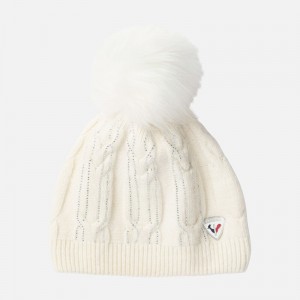 Rossignol Judy Beanie Hvite | UGRYHD851