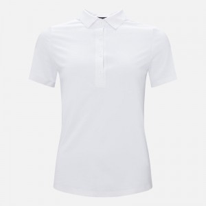 Rossignol Lette Pustende Polo Shirt Hvite | RLMJIG027