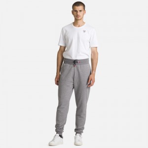 Rossignol Logo Bomull Sweatpants Heathergrey 280 | QUBXDV893