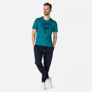 Rossignol Logo Tee Darkemerald 745 | QNMTEZ983