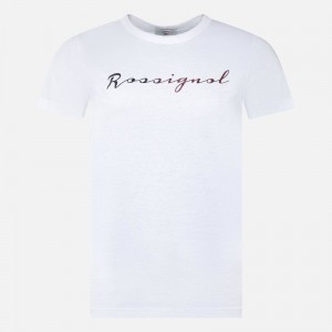 Rossignol Logo Tee Hvite | GDKWYN491