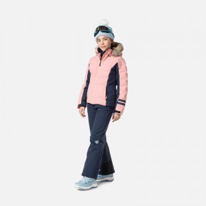 Rossignol Polydown Ski Jacket Cooperpink | JYKXWL803