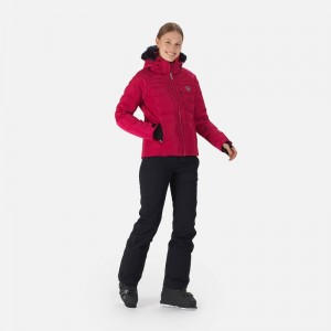 Rossignol Rapide Pearly Ski Jacket 311 Cherry | FPICMU908