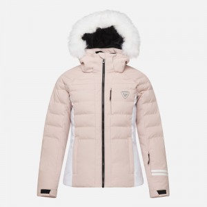 Rossignol Rapide Ski Jacket Powderpink 337 | FCWHXR317