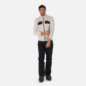 Rossignol React Merino Full Zip Mellomlag Wilddove 853 | YVKXFA645