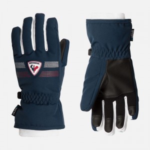 Rossignol Roc Vanntette Ski Gloves Darknavy 715 | MUQYXD657