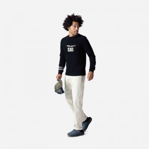 Rossignol Signature Knit Genser Svarte | PTIELH216