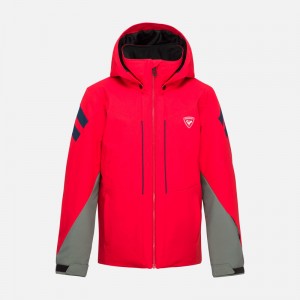 Rossignol Ski Jacket Rød | ZTPYEO278