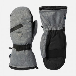 Rossignol Sorter Vanntette Mittens Heathergrey 280 | XFWCBR345