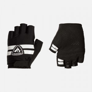 Rossignol Stretch Cycling Gloves Svarte | XCIGFM038