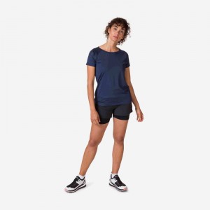 Rossignol Tech Tee Darknavy 715 | HQOICS935