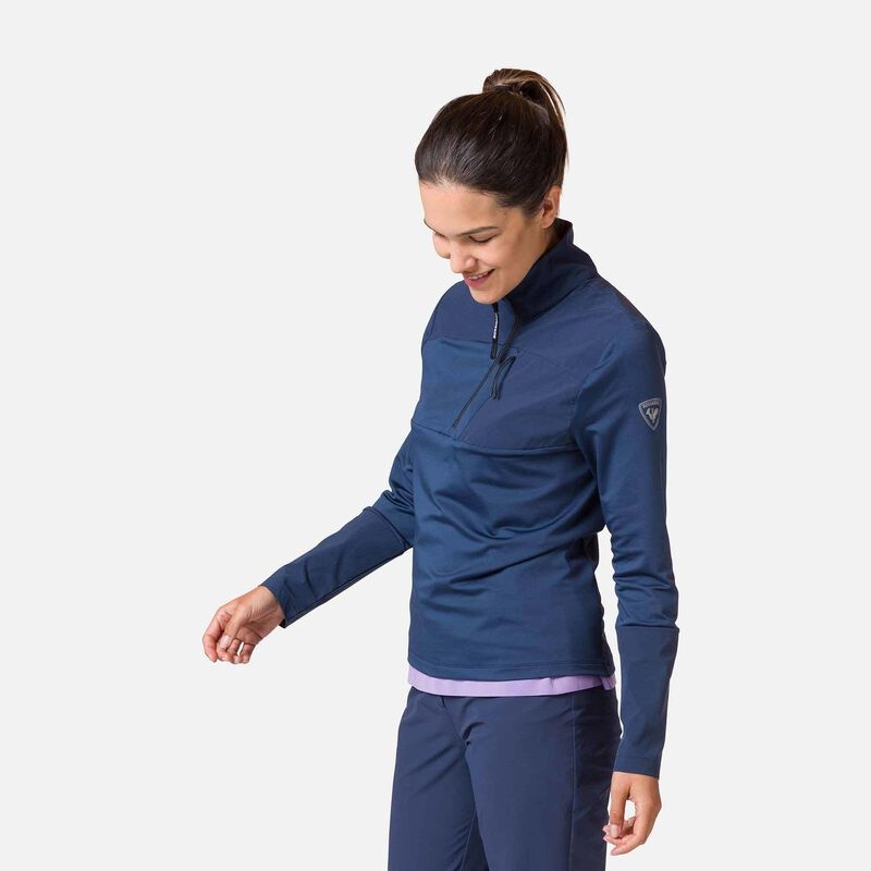 Rossignol 1/2 Zip Mellomlag Darknavy 715 | GFOVPE643