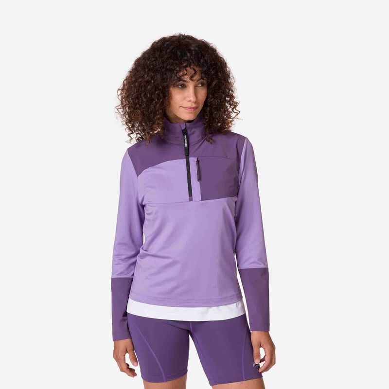 Rossignol 1/2 Zip Mellomlag Frenchlilac | MBWQEO813