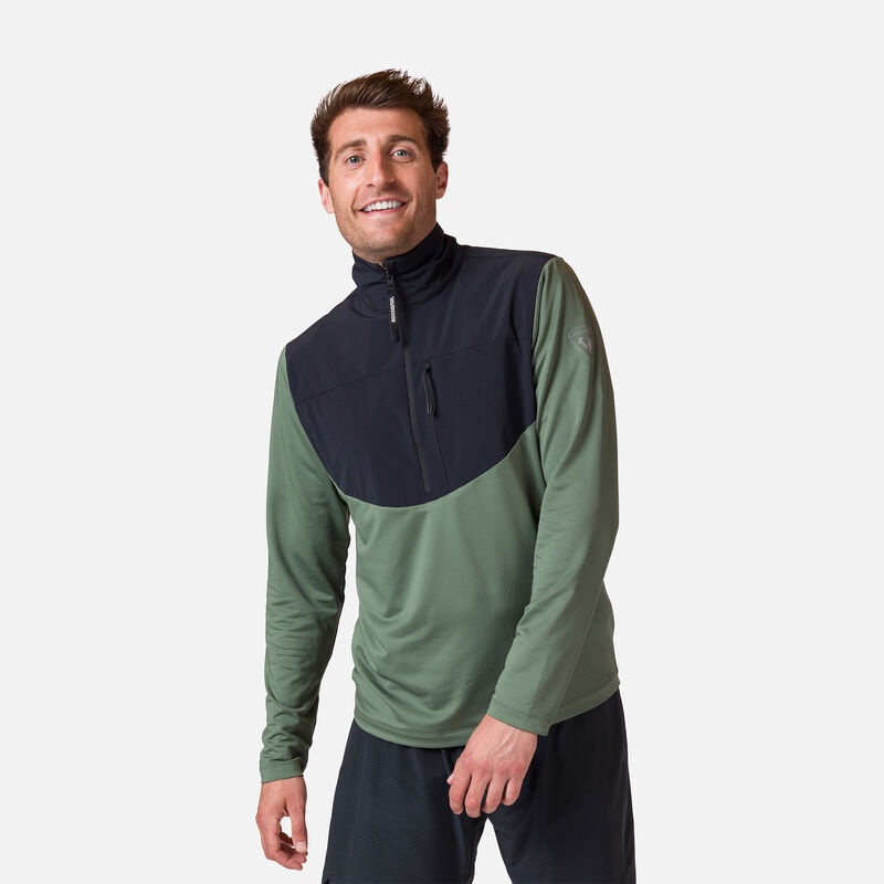 Rossignol 1/2 Zip Mellomlag Grønn | GTBYDN879