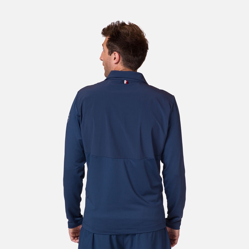 Rossignol 1/2 Zip Mellomlag Mørke Marineblå | GABDQH962