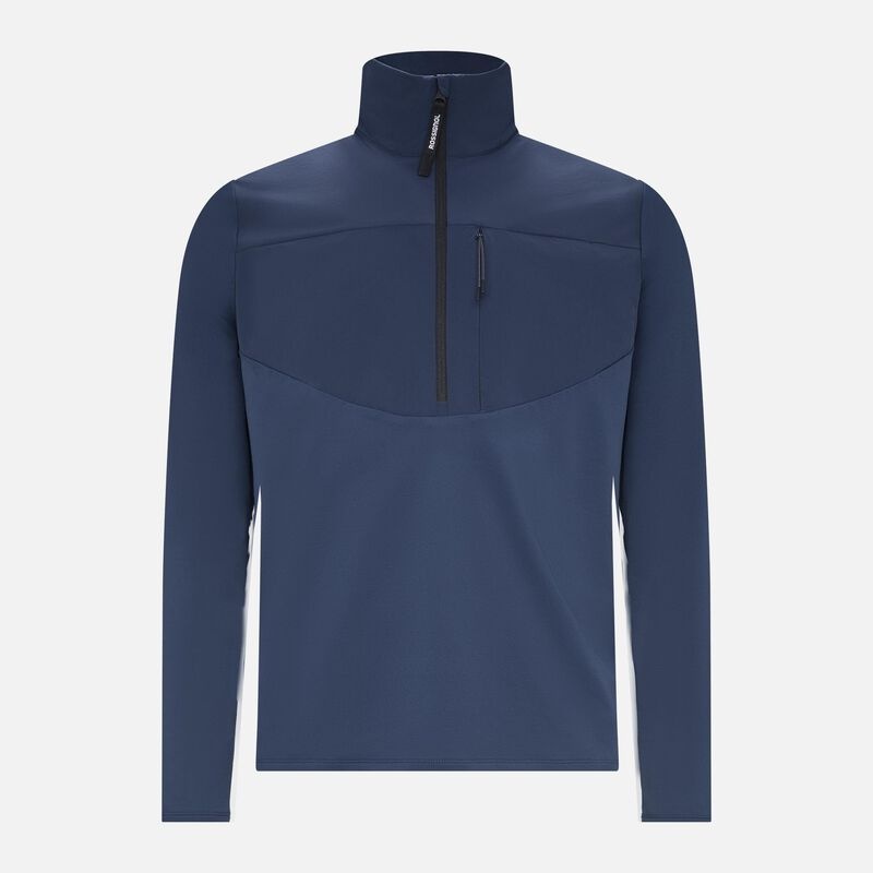 Rossignol 1/2 Zip Mellomlag Mørke Marineblå | GABDQH962