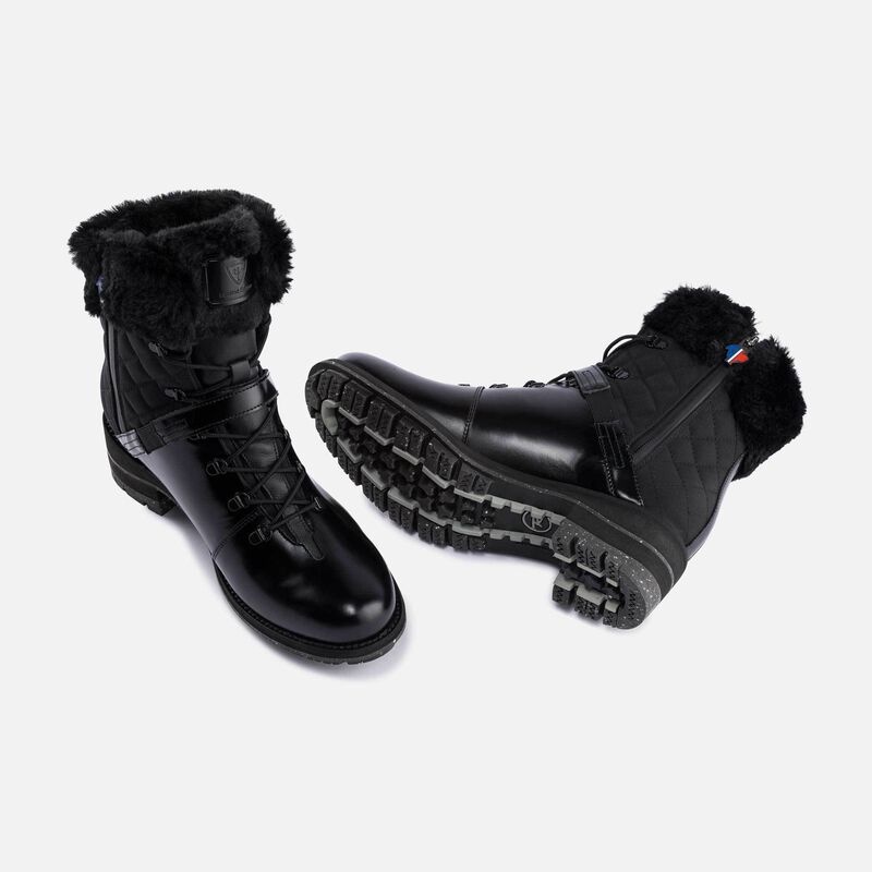 Rossignol 1907 Megeve Black Edition Boots Svarte | IJKNOQ026