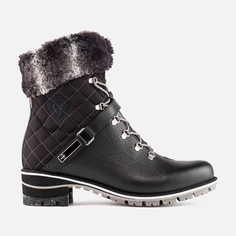 Rossignol 1907 Megeve Boots Black Svarte | MWGFZX095