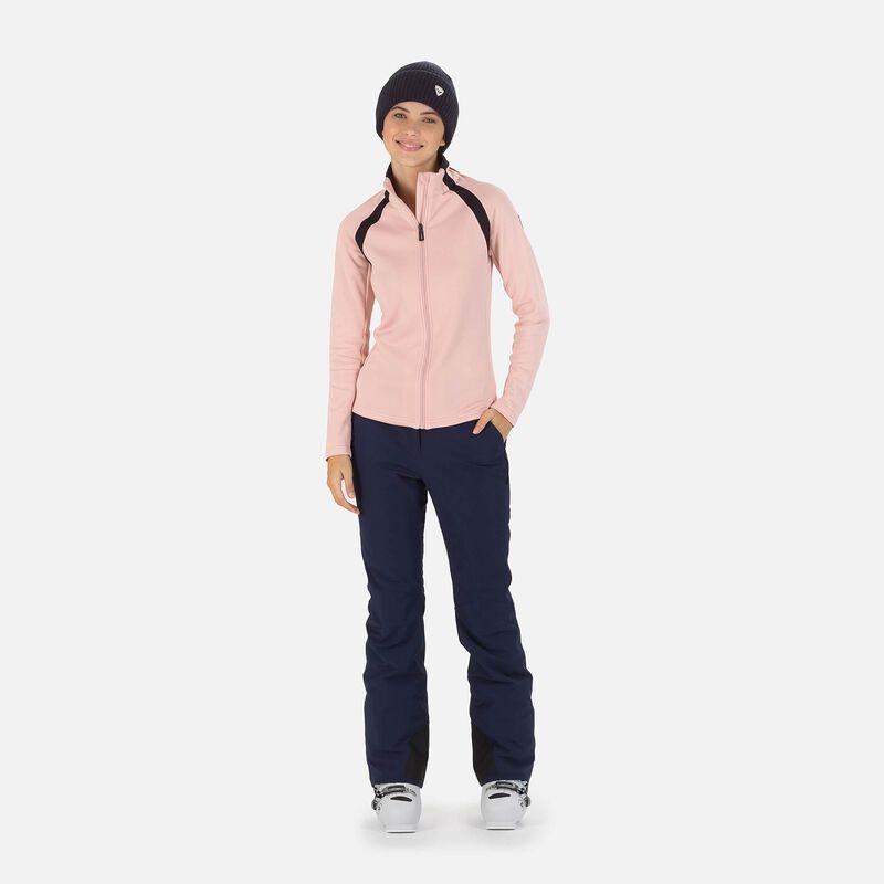 Rossignol Aerial Full-zip Fleece Powderpink 337 | PUJCHE542