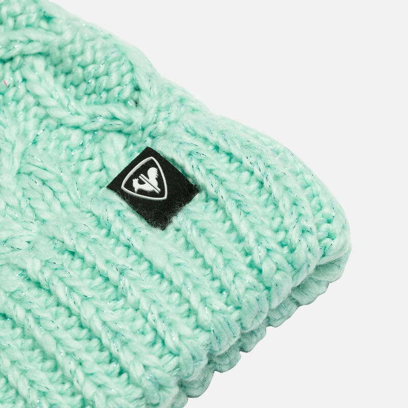 Rossignol Bony Fur Beanie Aqua | KLDVTY064