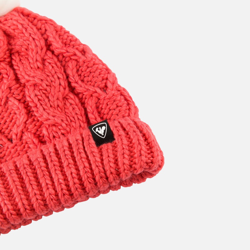 Rossignol Bony Fur Beanie Rosa | BQEDXM729