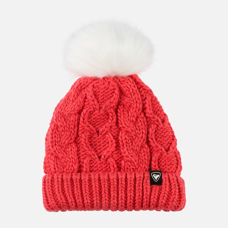 Rossignol Bony Fur Beanie Rosa | BQEDXM729