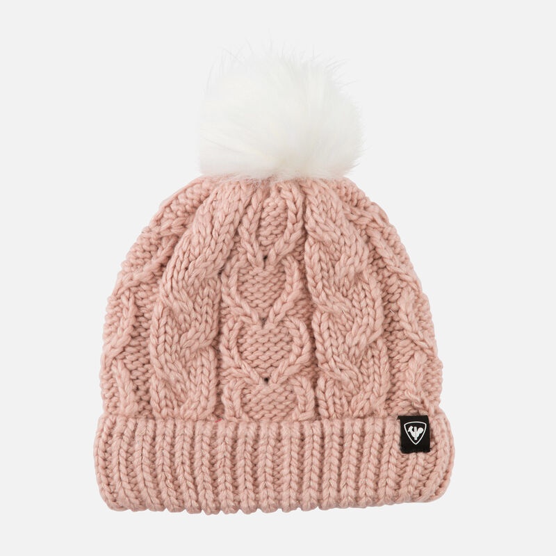 Rossignol Bony Fur Beanie Rosa | MFZDTE215