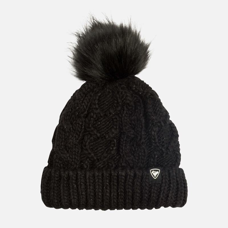 Rossignol Bony Fur Beanie Svarte | YTIKQJ507