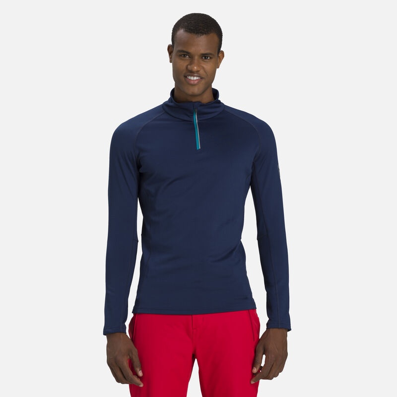 Rossignol Classique 1/2 Zip Layer Darknavy 715 | PJKUGH125