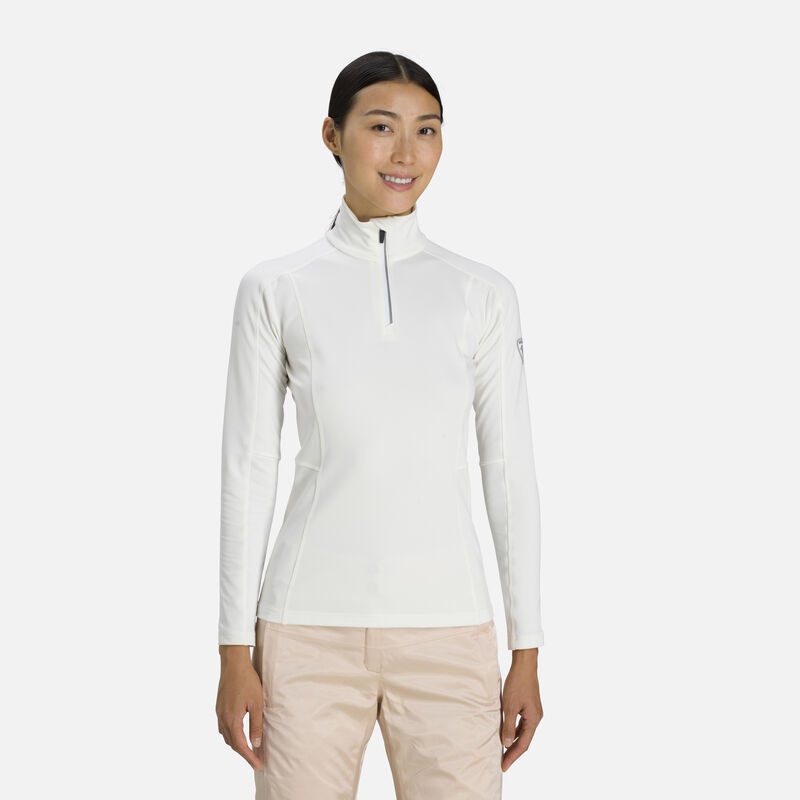 Rossignol Classique 1/2 Zip Layer Hvite | RCMVFO720