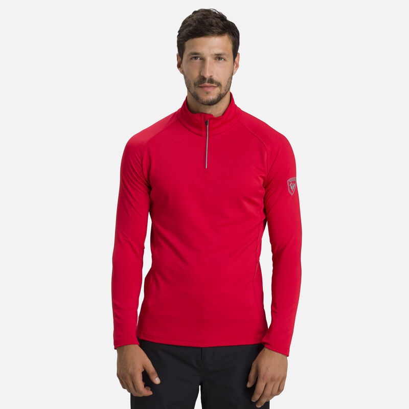 Rossignol Classique 1/2 Zip Layer Sportsred 301 | NLRMTY057