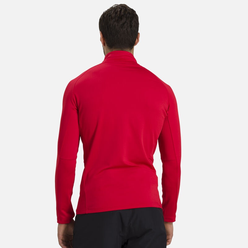 Rossignol Classique 1/2 Zip Layer Sportsred 301 | NLRMTY057