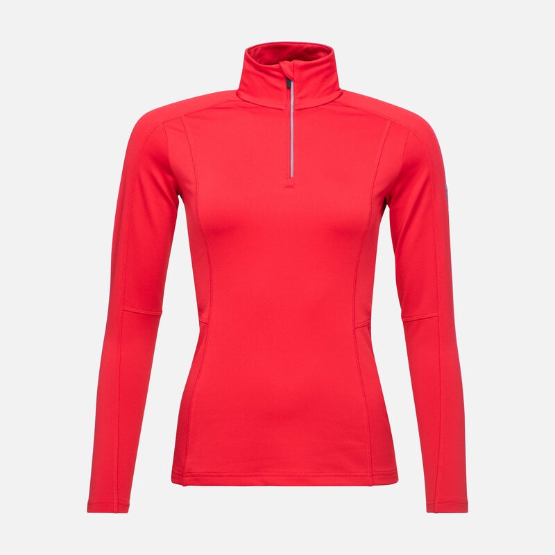 Rossignol Classique 1/2 Zip Layer Sportsred 301 | NIBOJE843