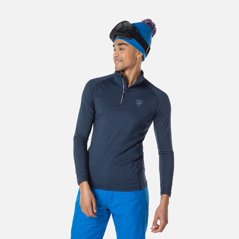 Rossignol Classique Half-zip Baselayer Top Darknavy 715 | SNLVCH102