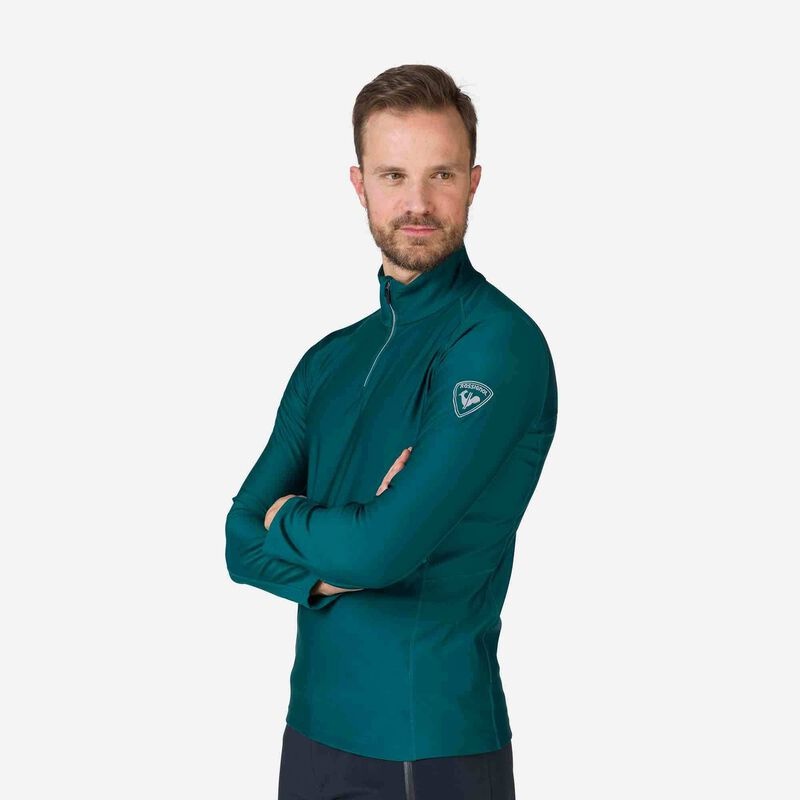 Rossignol Classique Half-zip Baselayer Top Deepteal 72c | FVBRPX695