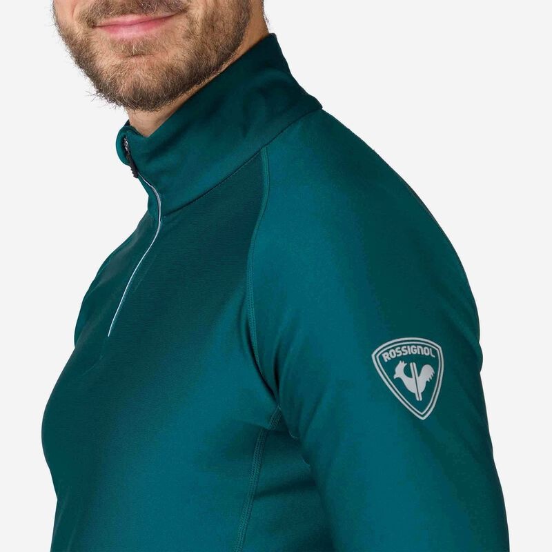 Rossignol Classique Half-zip Baselayer Top Deepteal 72c | FVBRPX695