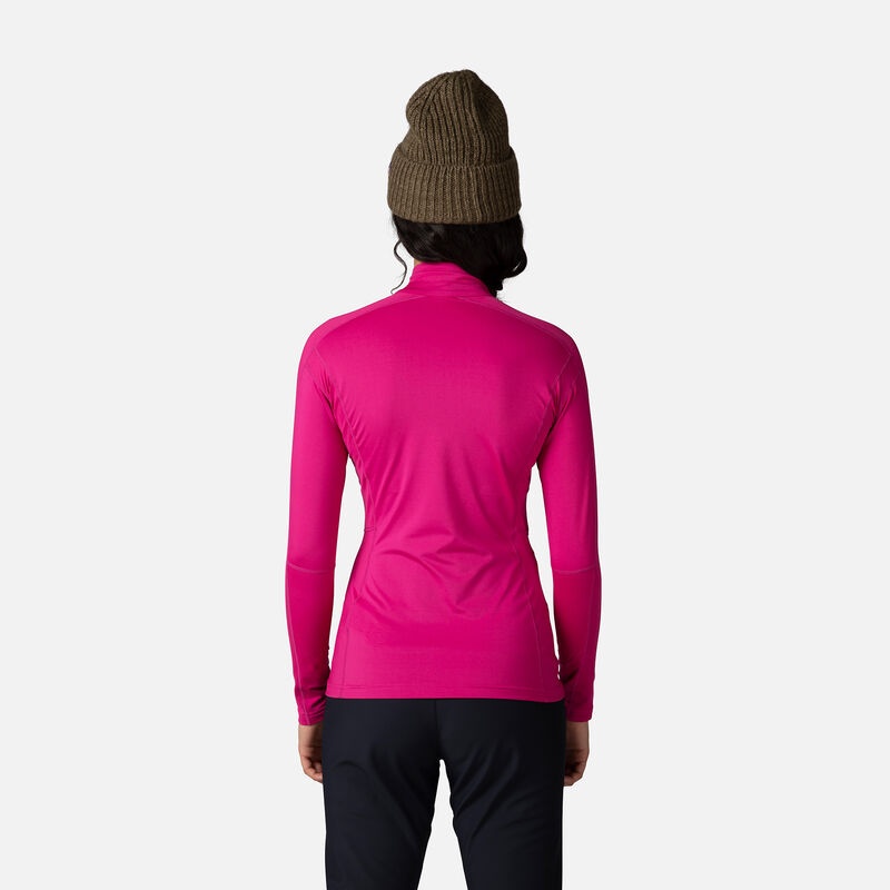 Rossignol Classique Half-zip Baselayer Top Orchidpink | EXDFQY360