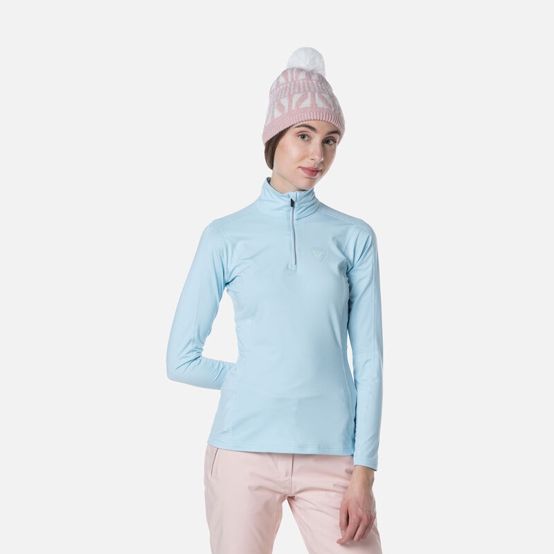 Rossignol Classique Half-zip Baselayer Top Glacier | ZCPRWJ432