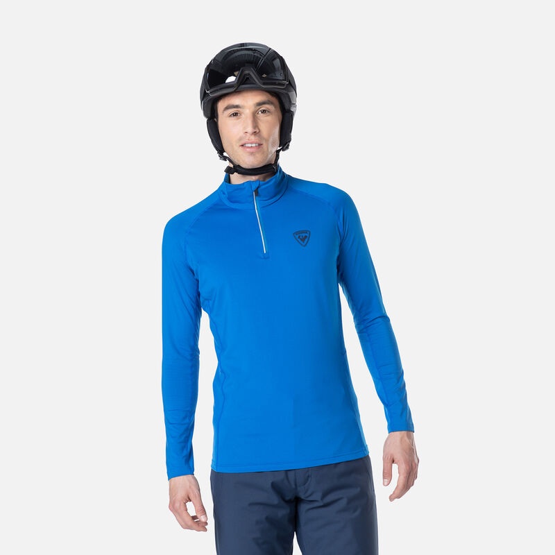 Rossignol Classique Half-zip Baselayer Top Lazuliblue | OSVPBZ750