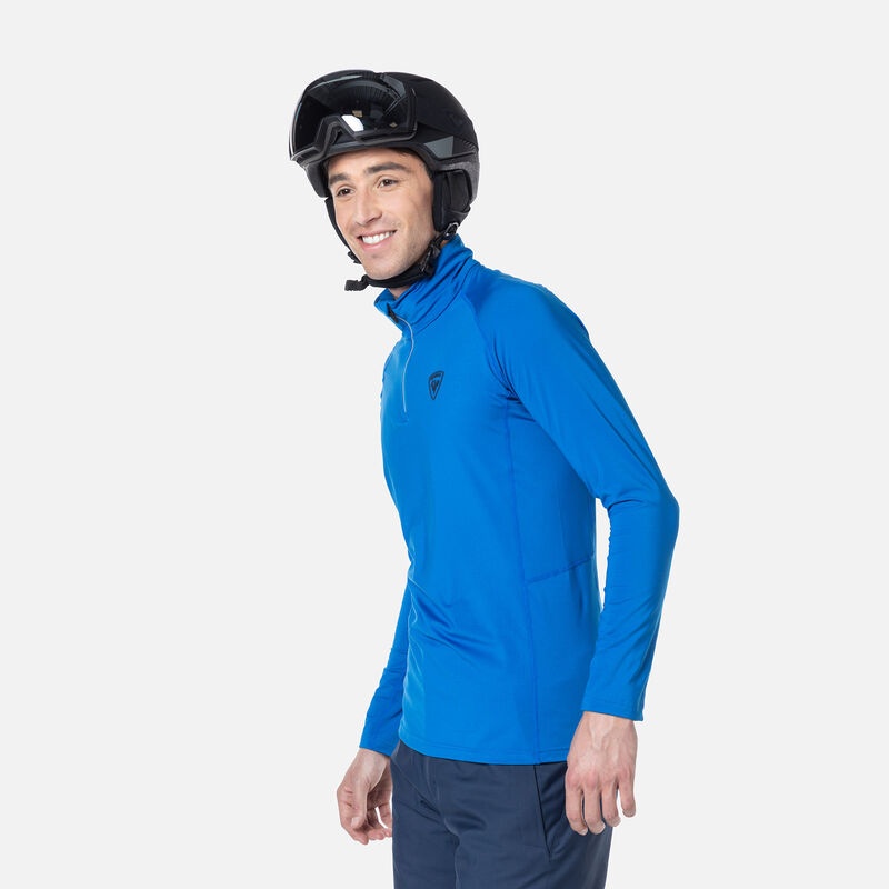 Rossignol Classique Half-zip Baselayer Top Lazuliblue | OSVPBZ750