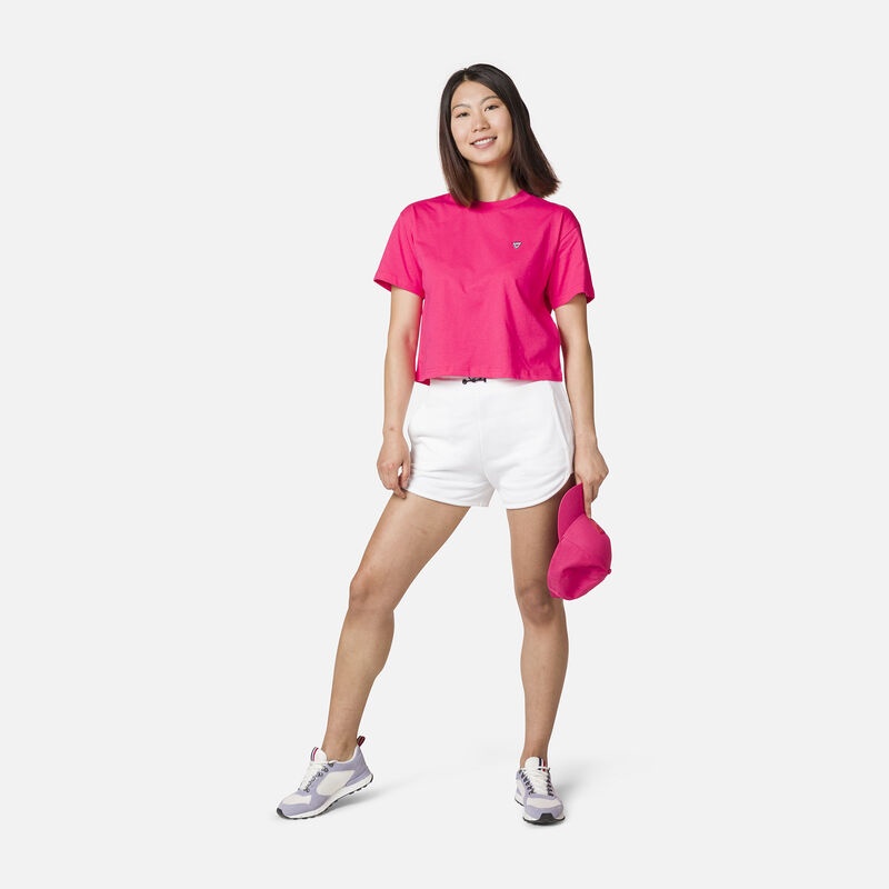 Rossignol Crop Tee Candypink | JTOUQL625